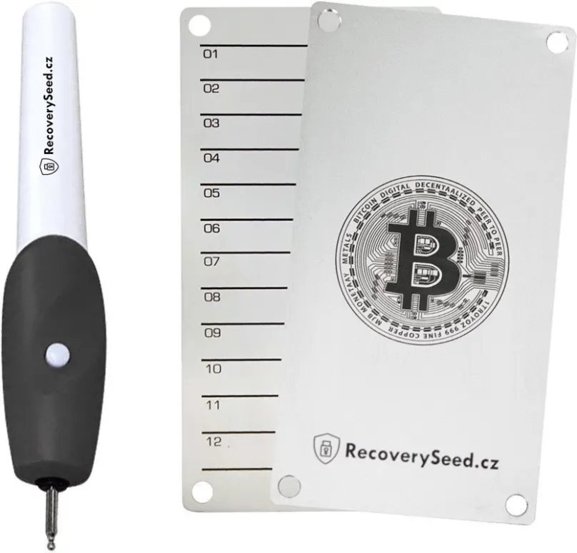 Peňaženka na heslá Recovery Seed Standart
