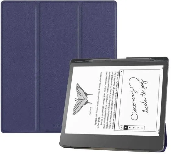 Púzdro na čítačku kníh B-SAFE Stand 3452 púzdro pre Amazon Kindle Scribe, tmavo modré