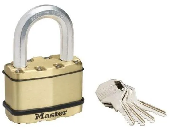 Visiaci zámok Master Lock Mosadzný visiaci zámok M15BEURDLF Master Lock Excell 64mm