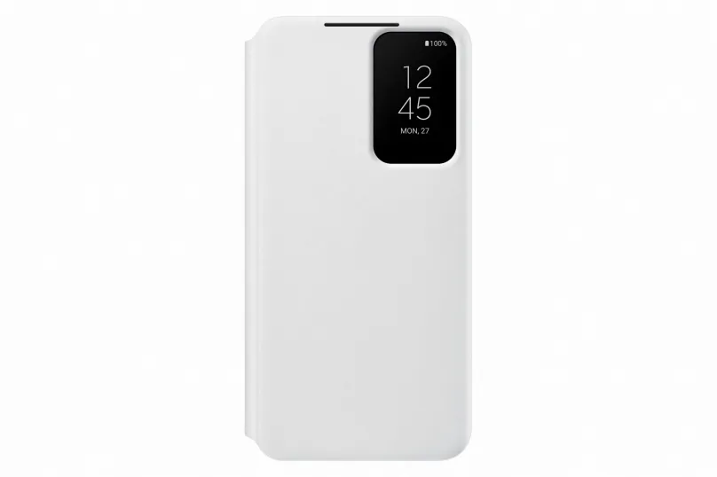 Púzdro na mobil Samsung Galaxy S22 5G Flipové púzdro Clear View biele