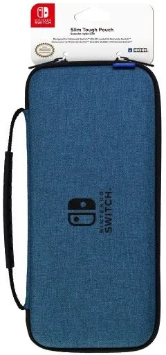 Obal na Nintendo Switch Hori Slim Tough Pouch blue - Nintendo Switch OLED, OLED - mäkký o
