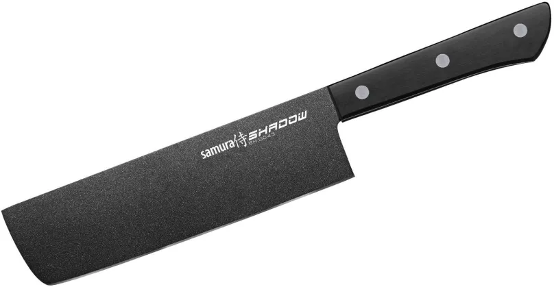 Kuchynský nôž Samura SHADOW Nôž Nakiri 17 cm