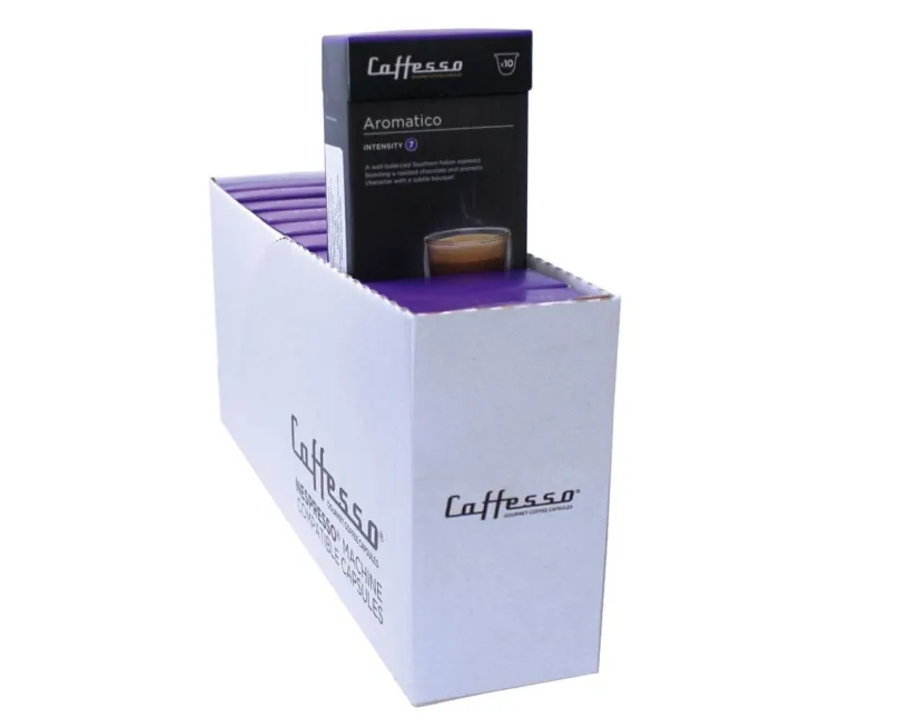 Kávové kapsule Caffesso Aromatico PACK 100ks