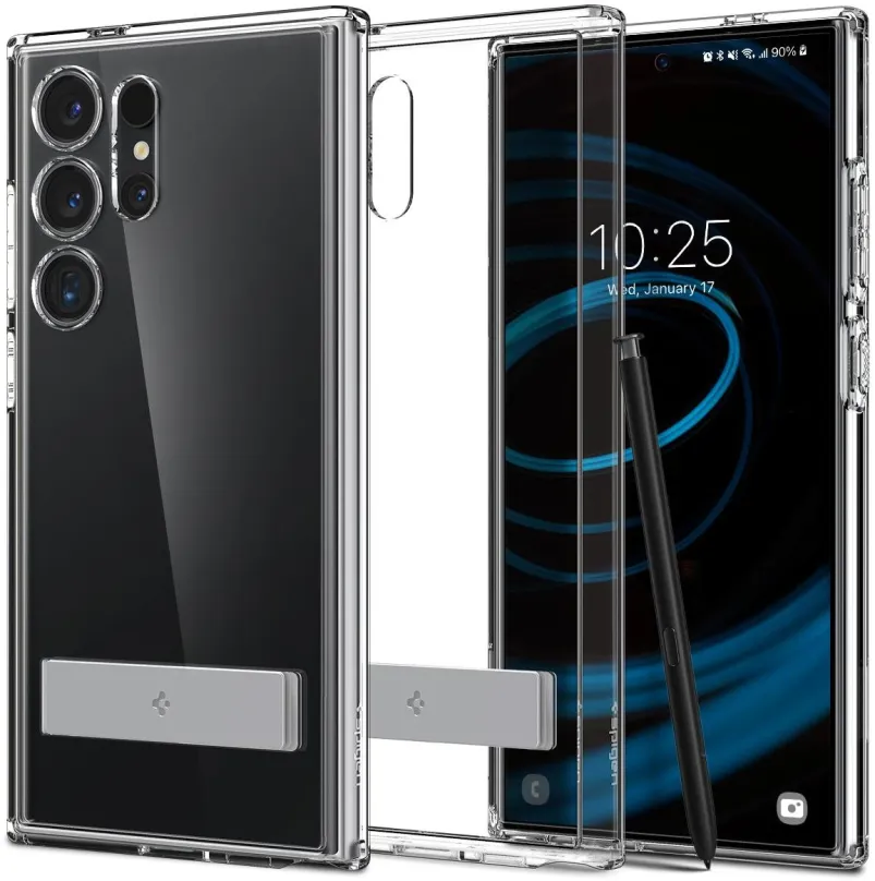 Kryt na mobil Spigen Ultra Hybrid Crystal Clear Samsung Galaxy S24 Ultra