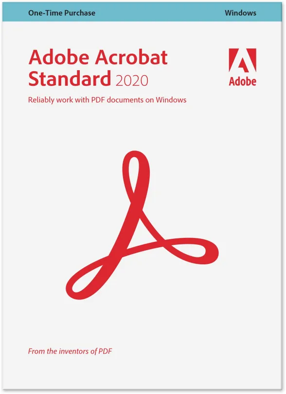 Kancelársky softvér Adobe Acrobat Standard, Win, SK (BOX)