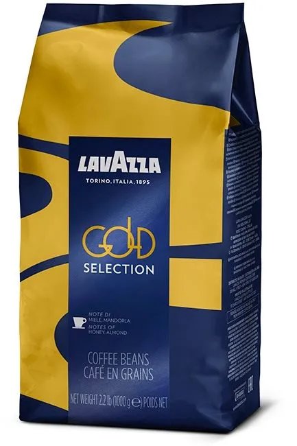 Káva Lavazza Gold Selection, zrnková, 1000g, zrnková, zmes kávových odrôd, pôvod Brazília