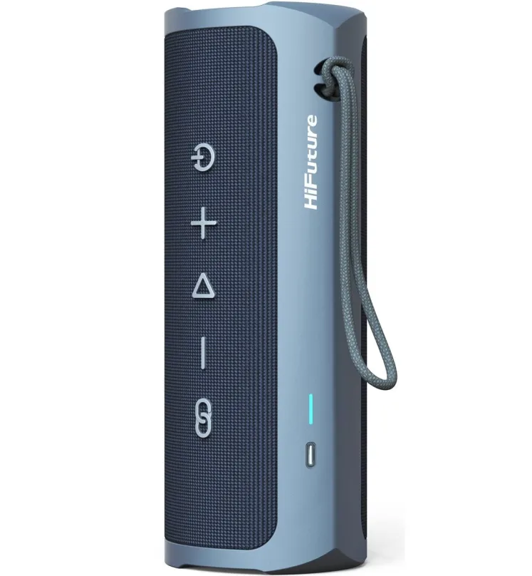 Bluetooth reproduktor HiFuture Ripple modrá, aktívny, s výkonom 30W, frekvenčný rozsah od