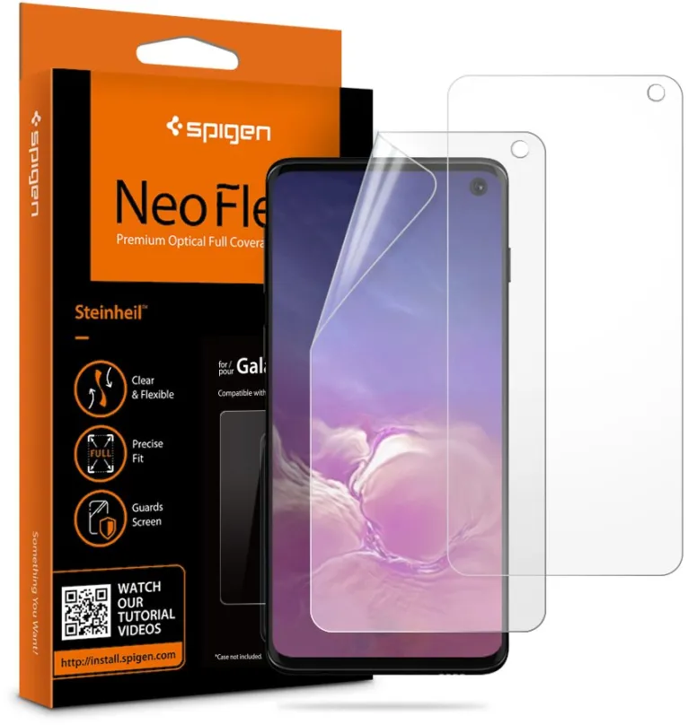 Ochranná fólia Spigen Film Neo Flex HD Samsung Galaxy S10