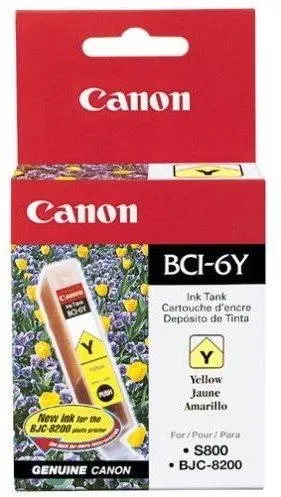 Cartridge Canon BCI6Y žltá