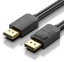 Video kábel Vention DisplayPort (DP) Cable 1m Black
