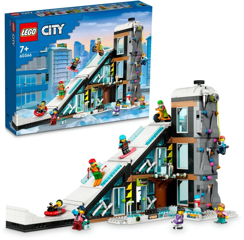 LEGO stavebnica LEGO® City 60366 Lyžiarsky a lezecký areál