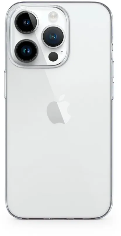 Kryt na mobil Epico Twiggy Gloss kryt pre iPhone 14 - biely transparentný