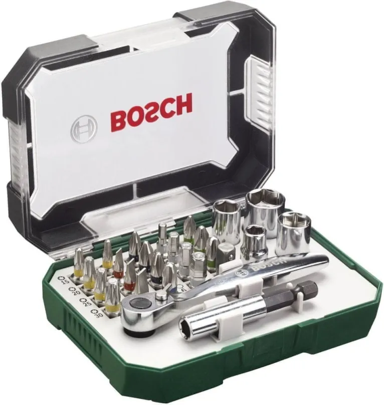 Súprava bitov Bosch 26-dielna súprava skrutkovacích bitov a račien 2.607.017.322