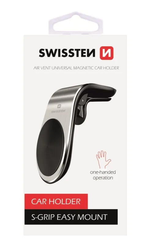 Držiak na mobilný telefón Swissten EASY MOUNT držiak do ventilácie čierny