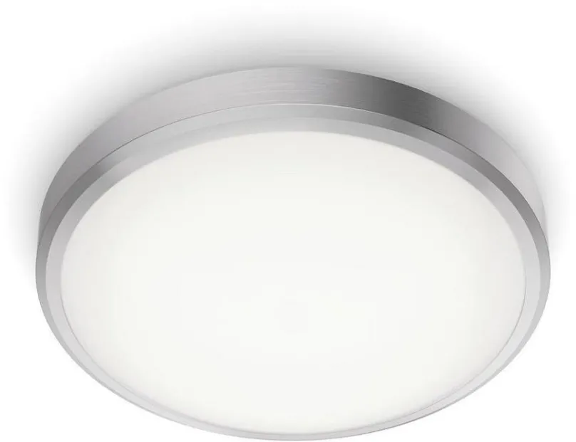 Philips Doris CL257 LED kúpeľňové stropné svietidlo 1x17W | 1700lm | 4000K | IP44 - ochrana EyeComfort, nikel