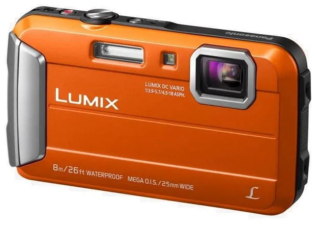 Digitálny fotoaparát Panasonic LUMIX DMC-FT30 oranžový