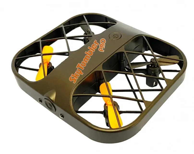 Dron DF models SkyTumbler Pro v ochrannej klietke s LED osvetlením, autoštart, autopristátie