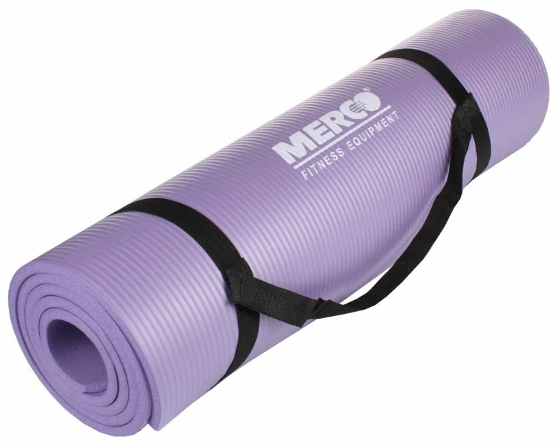 Podložka na cvičenie Merco Yoga NBR 10 Mat fialová
