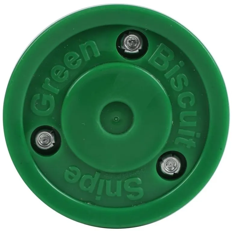 Puk Green Biscuit Snipe, zelená, zelená farba, hmotnosť 146 g, priemer 75 mm, hrúbka 25 m