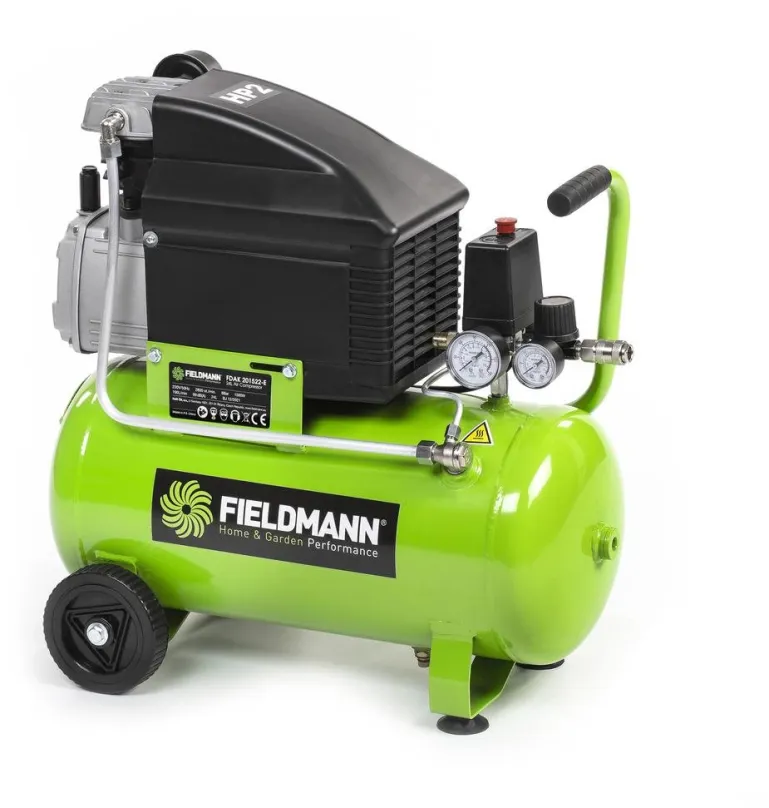 Kompresor FIELDMANN FDAK 201522-E, olejový, príkon 1500 W, prietok 3,17 l/m, nádrž 24 l, m