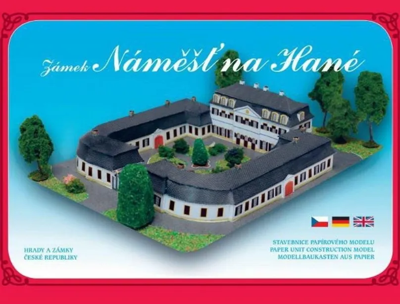 Vystrihovačky Zámok Náměšť na Hané: Stavebnica papierového modelu