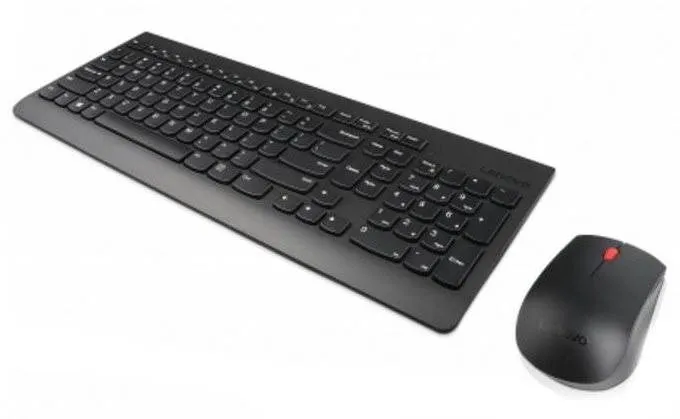 Set klávesnice a myši Lenovo Essential Wireless Keyboard and Mouse - CZ, bezdrôtový, česká