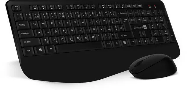 Set klávesnice a myši CONNECT IT CKM-7803-SK čierna - CZ / SK
