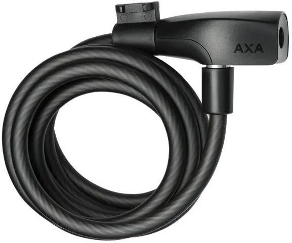 Zámok na bicykel AXA Cable Resolute 8 - 180 Mat black