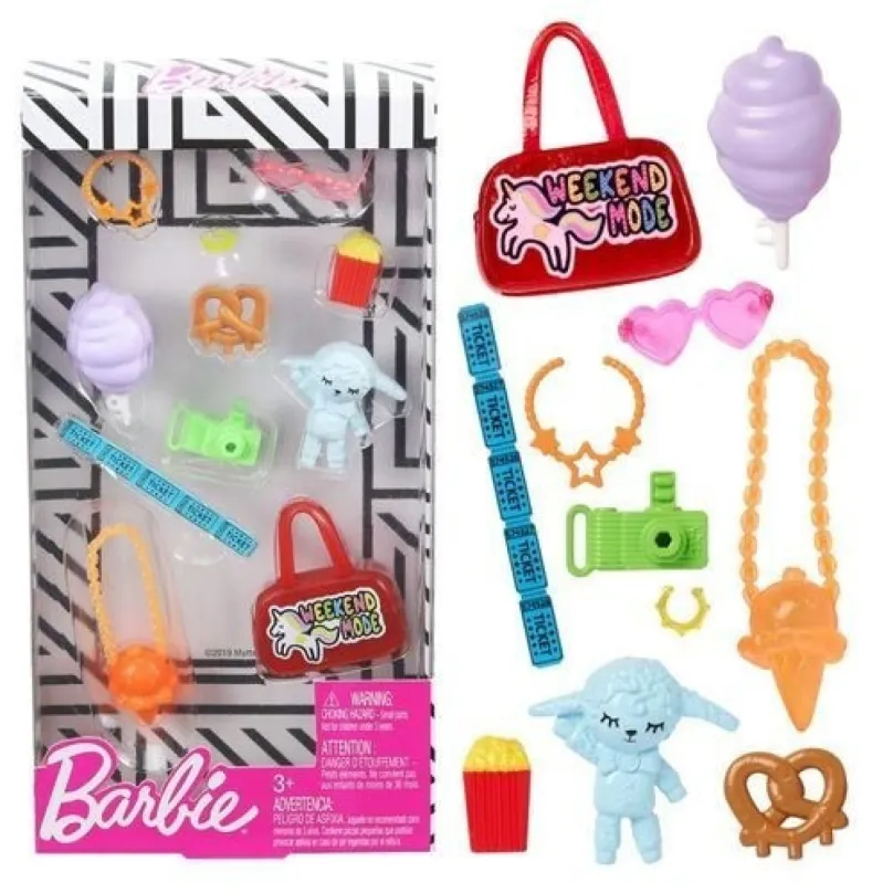 Barbie Dolpnky Weekend Mode, Mattel GHX35