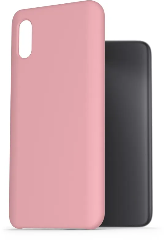 Kryt na mobil AlzaGuard Premium Liquid Silicone Case pre Xiaomi Redmi 9A ružové