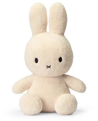 Plyšák Miffy Sitting Terry Cream 33cm, zajac, s výškou 33 cm, vhodný pre deti od narodenia