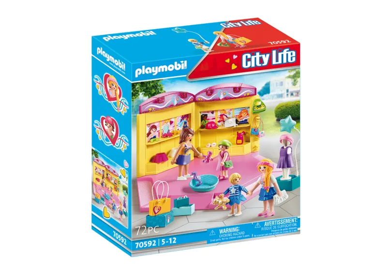 PLAYMOBIL® City Life 70592 Módny butik pre deti
