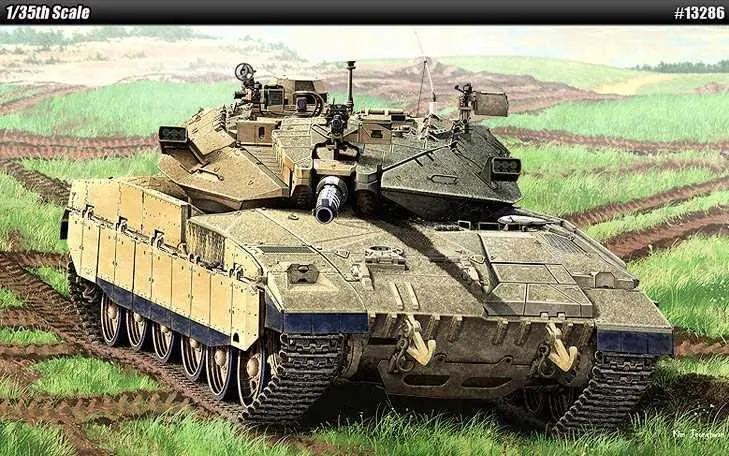 Model tanku Model Kit tank 13286 - MERKAVA Mk.IID