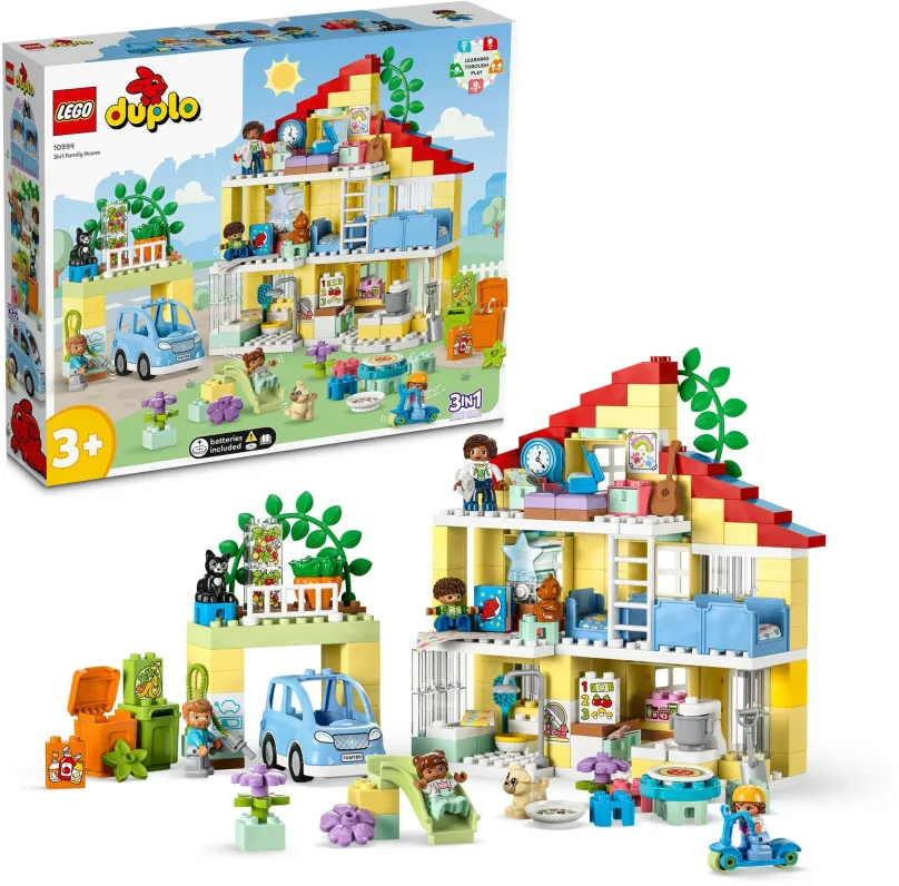 LEGO stavebnica LEGO® DUPLO® 10994 Rodinný dom 3 v 1