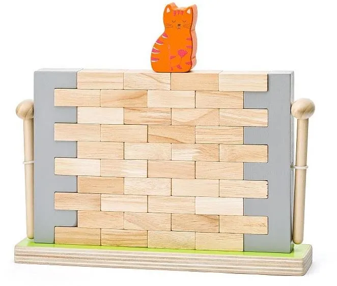 Spoločenská hra Woody Balančná hra - Múr s mačkou
