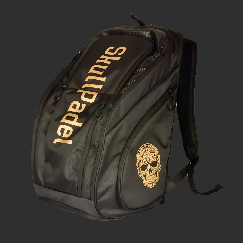 Batoh na padel Skull Padel XXL Backpack - Black Gold