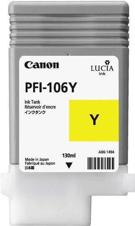 Cartridge Canon PFI-106Y žltá