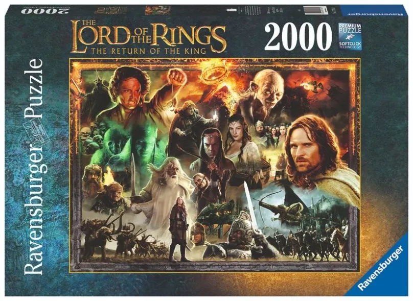 Puzzle Pán prsteňov: Návrat kráľa 2000 dielikov