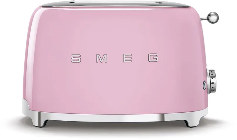 Hriankovač SMEG 50's Retro Style 2x2 ružový 950W