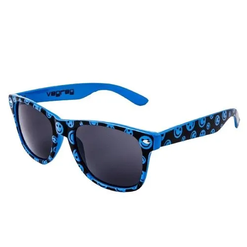 Slnečné okuliare OEM Slnečné okuliare Nerd smajlík modré