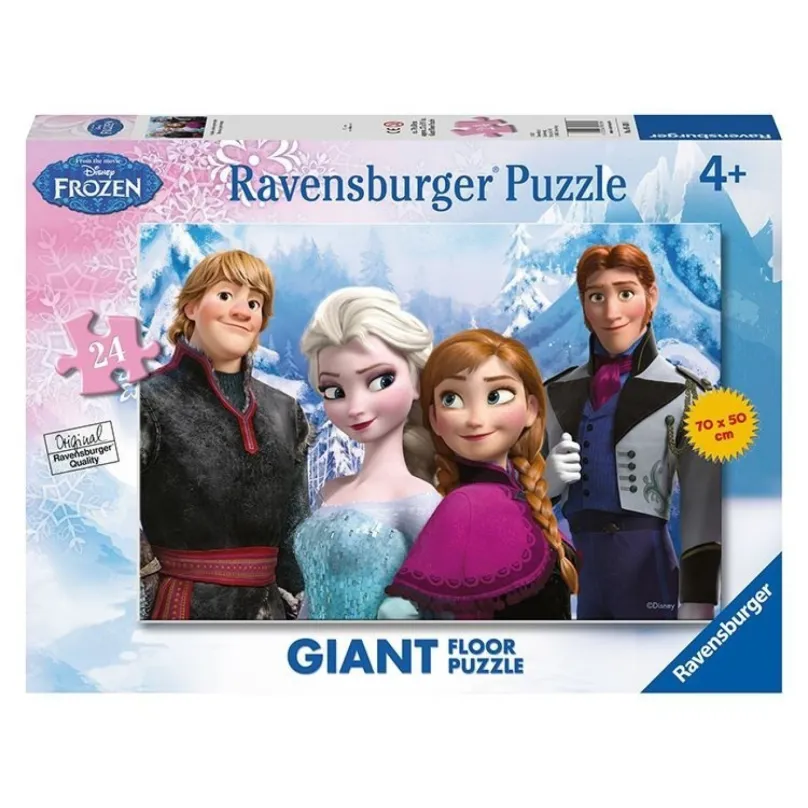 Puzzle Disney Ľadové kráľovstvo 24d Podlahové, Ravesburger