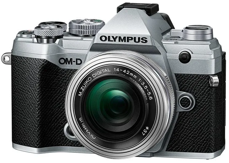 Digitálny fotoaparát Olympus E-M5 OM-D Mark III + ED 14-42 mm f/3.5-5.6 EZ strieborný
