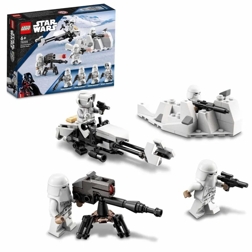 LEGO stavebnica LEGO® Star Wars™ 75320 Bojový balíček snowtrooperov