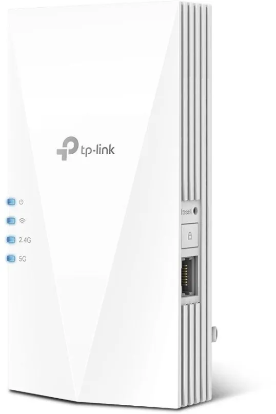 WiFi Extender TP-Link RE700X WiFi6 Extender, WiFi 6, 802.11b/g/n/ac/ax až 2976 Mb/s, dual-