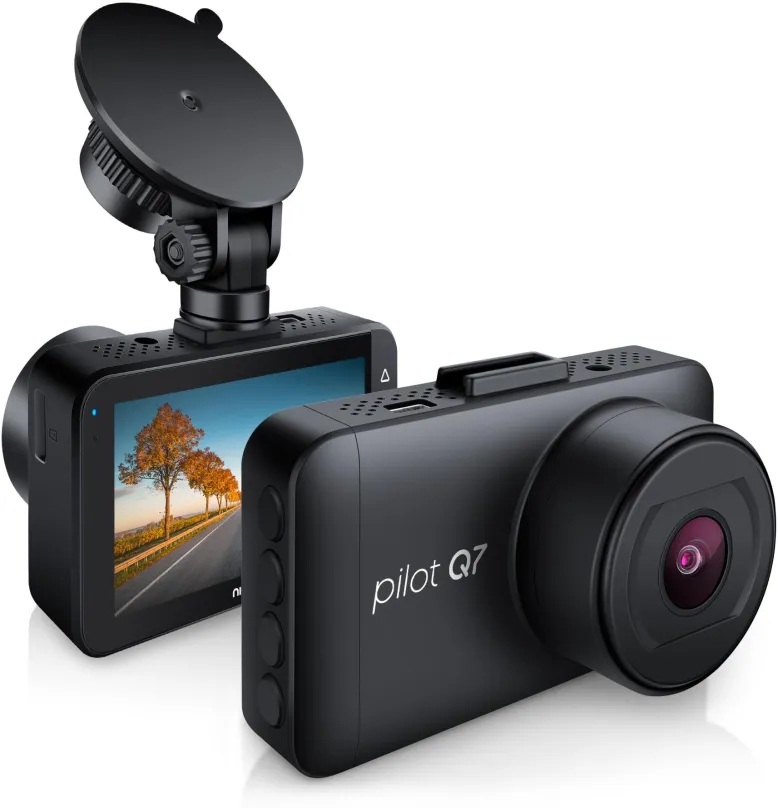 Kamera do auta Niceboy PILOT Q7 2K, rozlíšenie snímača 12000000 px, uhol záberu 150 °, 3&q