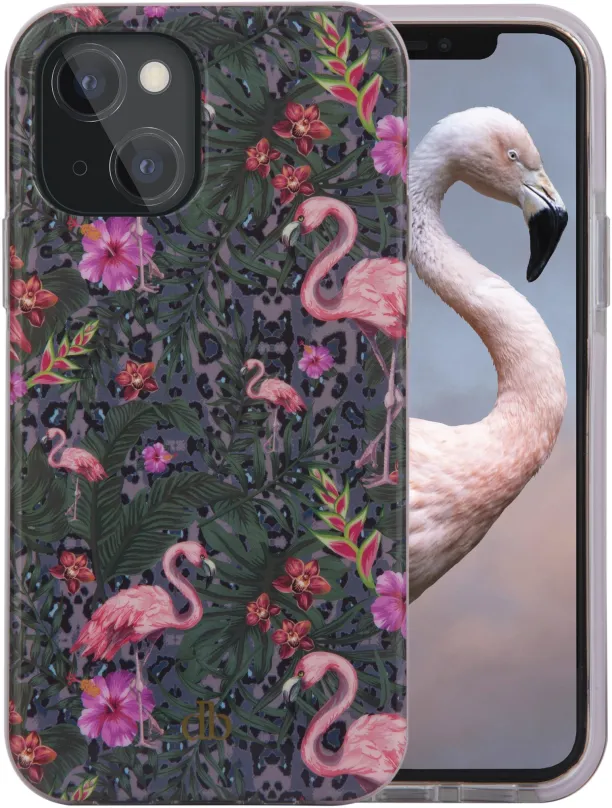 Kryt na mobil dbramante1928 Capri pre iPhone 13, tropical flamingo