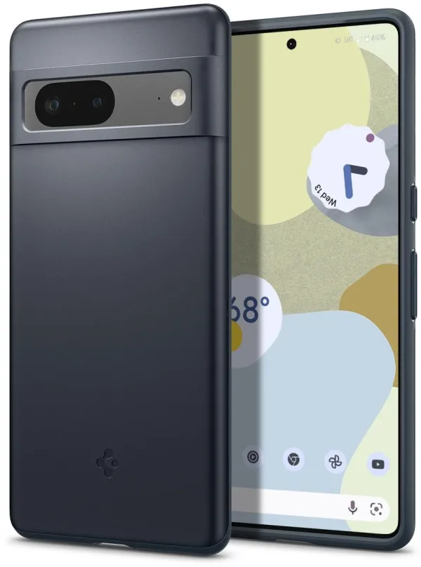 Kryt na mobil Spigen Thin Fit Metal Slate Google Pixel 7, pre Google Pixel 7, materiál TPU