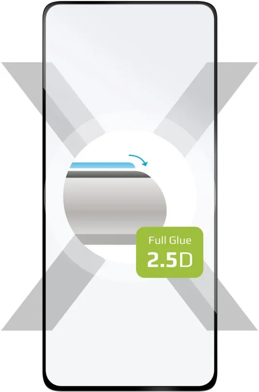 Ochranné sklo FIXED Full-Glue cover pre Xiaomi 12T/12T Pre čierne