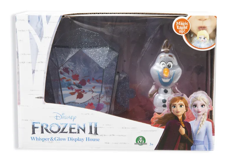 Frozen 2: display set svietiaca mini bábika - Olaf