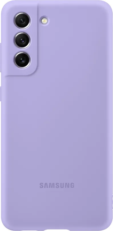 Kryt na mobil Samsung Galaxy S21 FE 5G Silikónový zadný kryt fialový